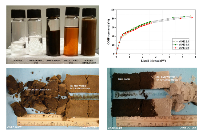 1. Vials of various substances. 2. Graph showing ... 3. Dirt? 4. More dirt?