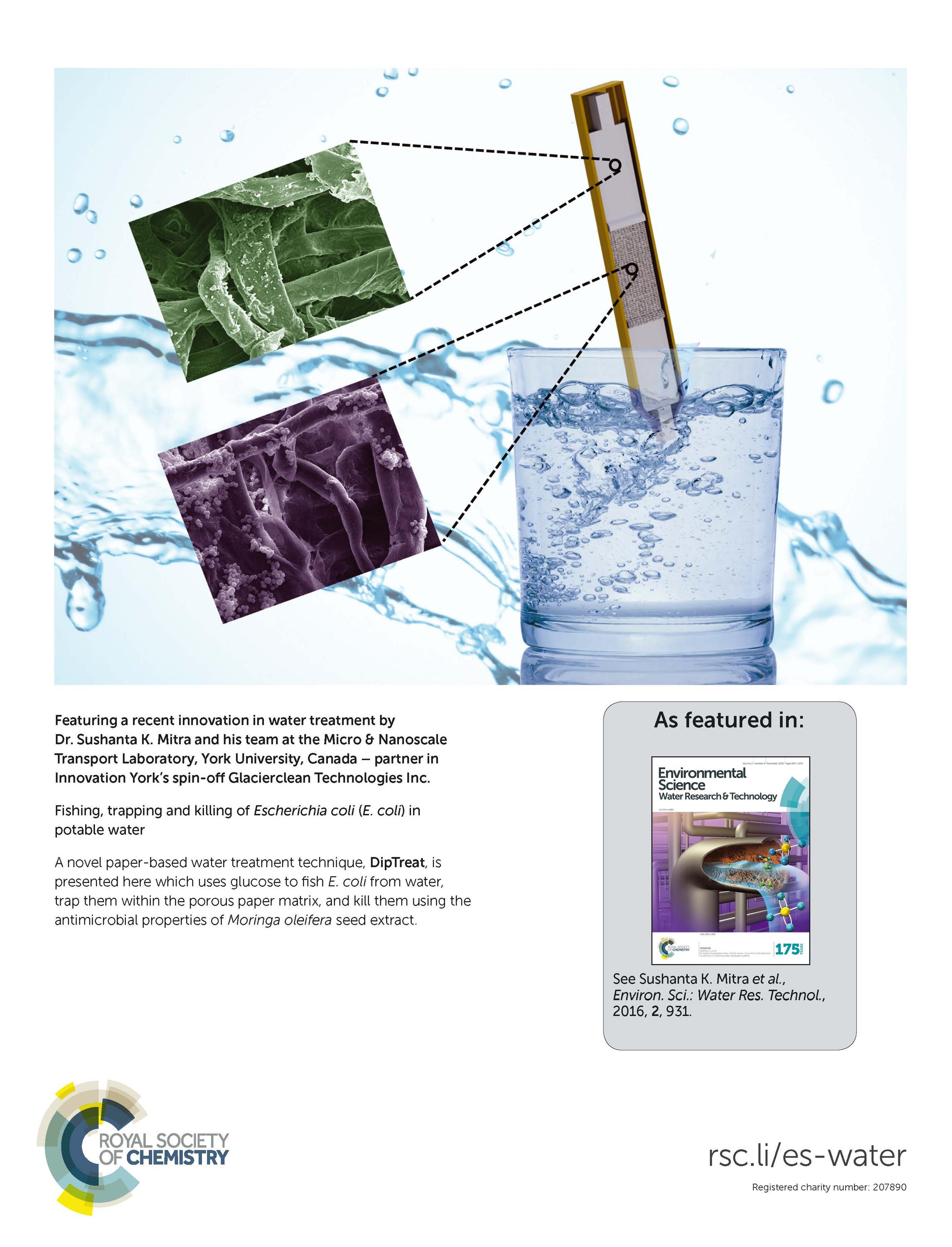 Water Research & Technology cover.