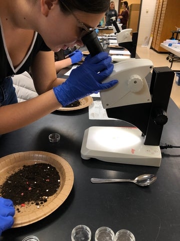 Mitigating microplastics activity