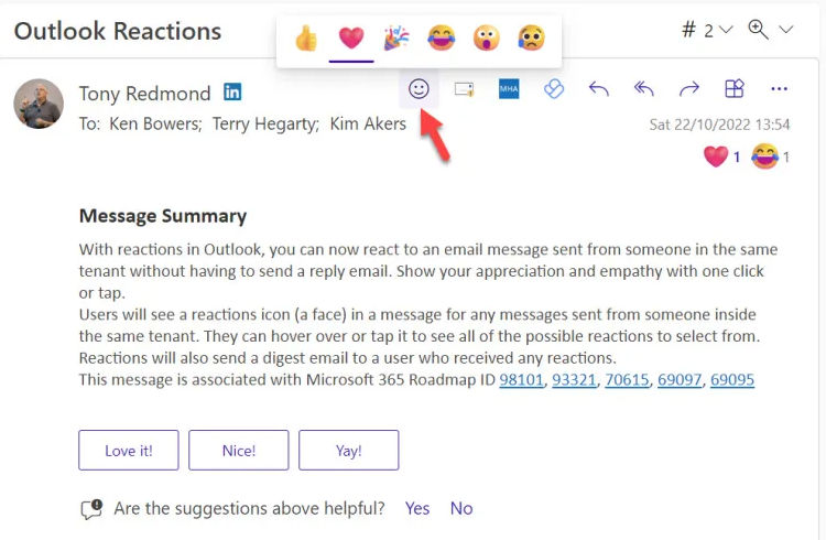 outlook-reactions-microsoft-365