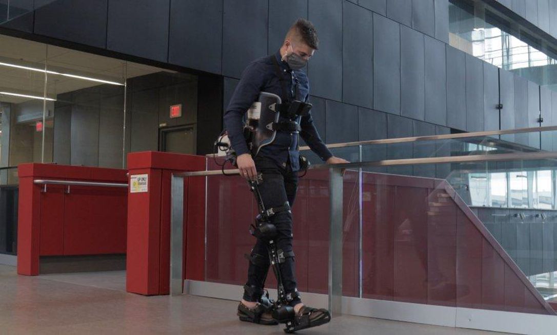 MoRG research on lower-limb exoskeletons featured in The Record daily newspaper