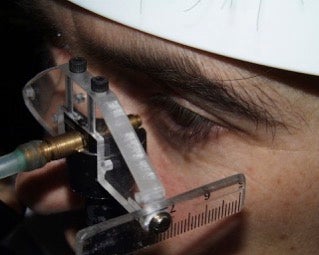 Eye surface sensation measurement