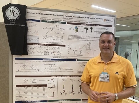 Graham at GRC Poster