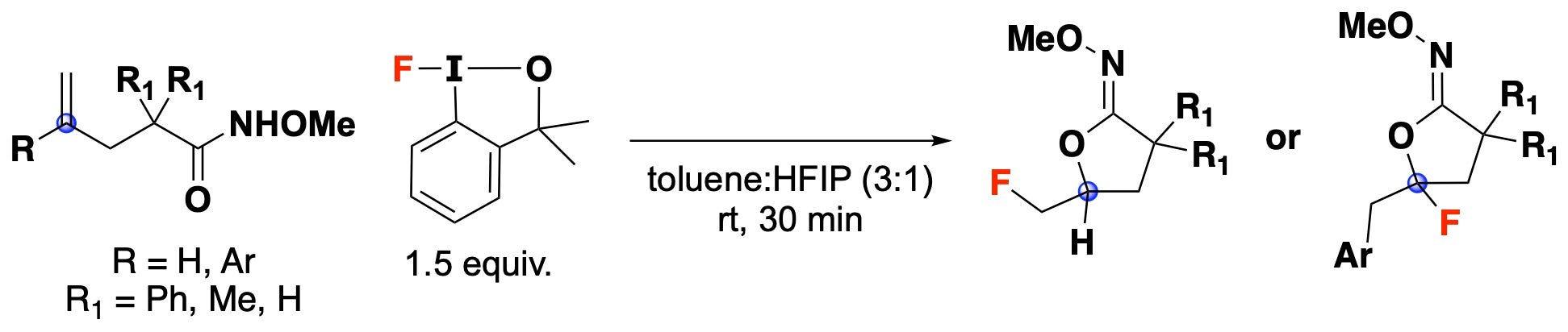 fluorocyclization