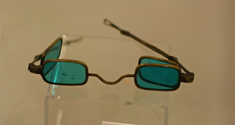 antique green spectacles