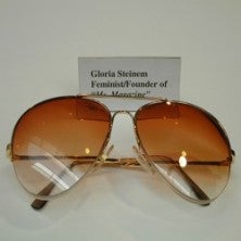 Gloria Steinem's sunglasses