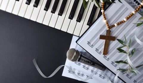 piano cross music score Sawatsky