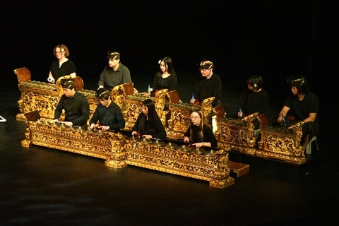 Gamelan at Humanities Theatre