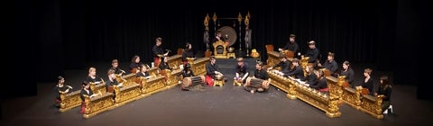 Gamelan music store ensemble