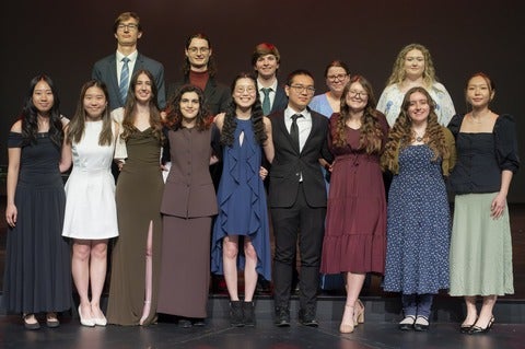 Grebel convocation music grads