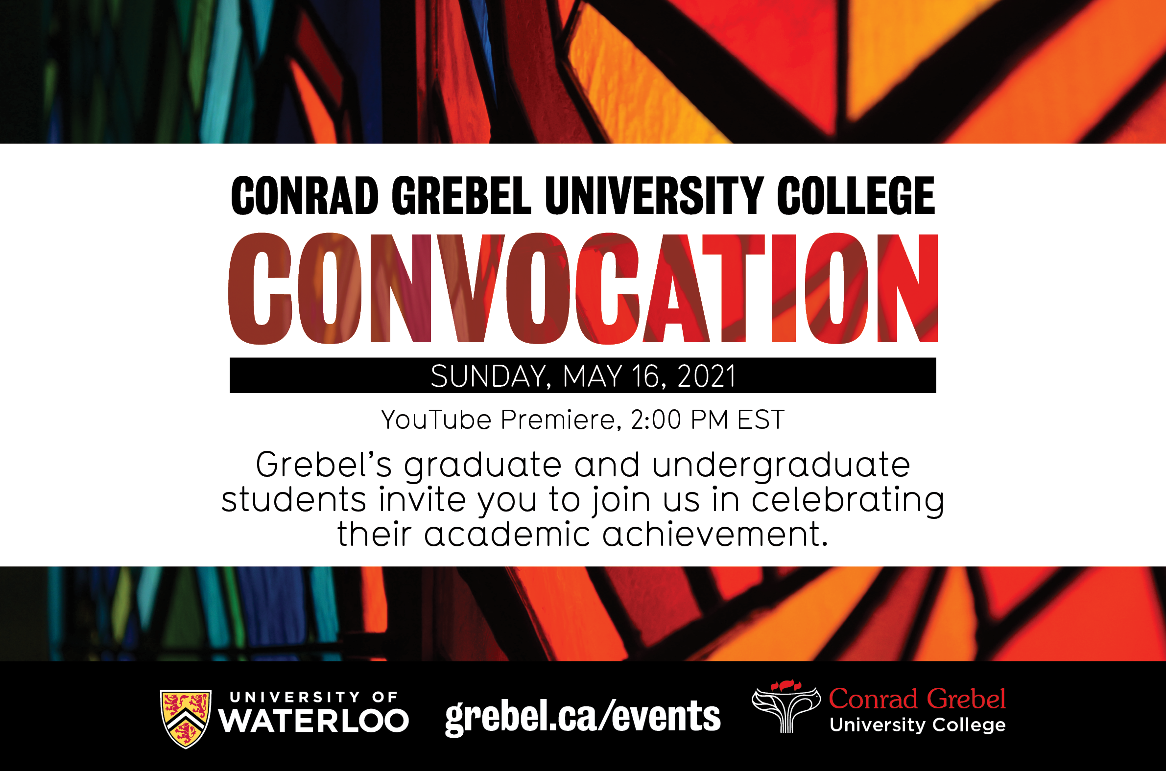 convocation banner