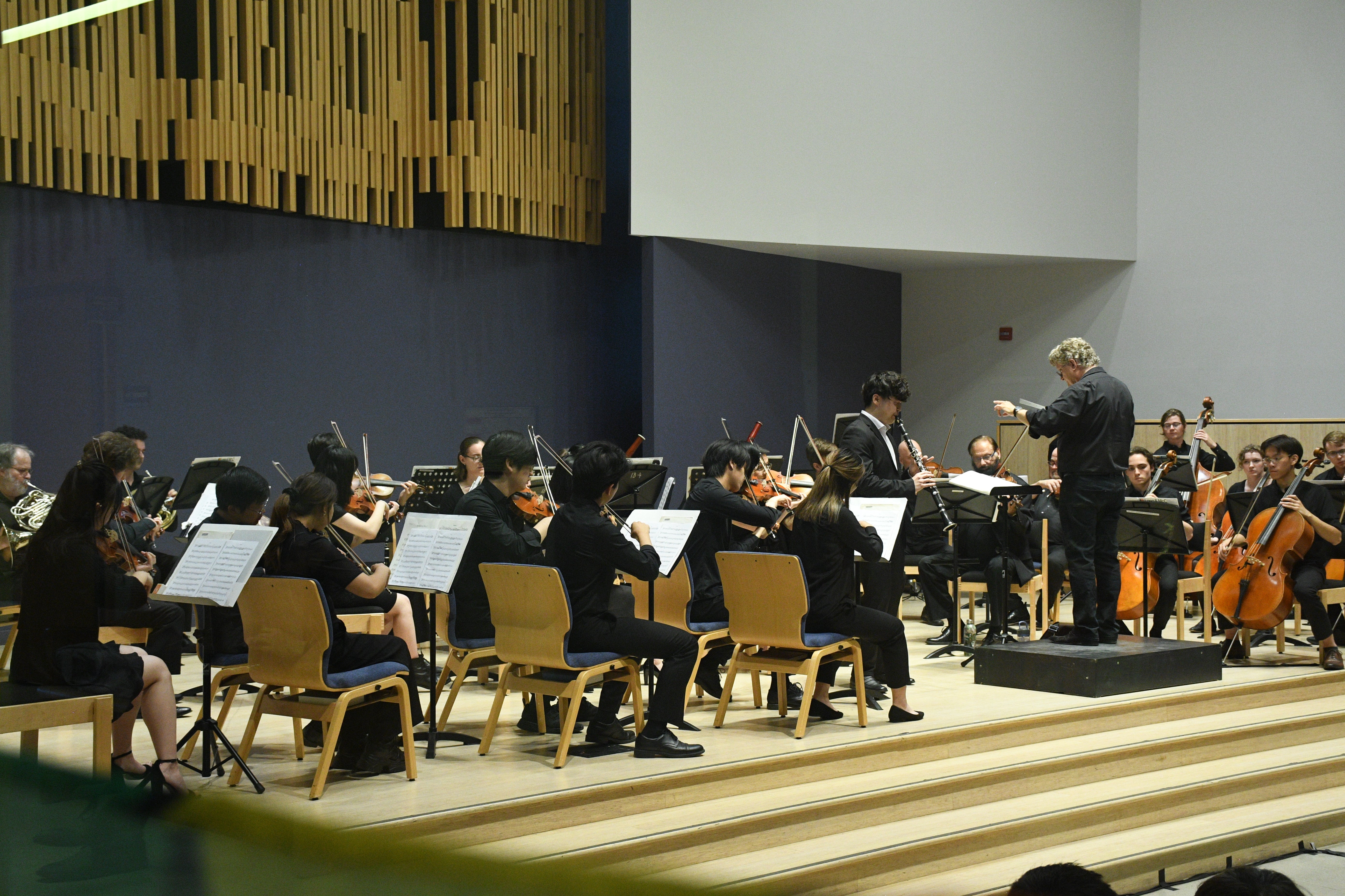 Ryan Yang, 2nd place winner and orchestra