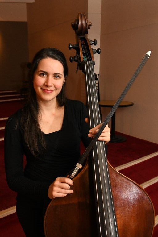 Talia Hatcher, double bass