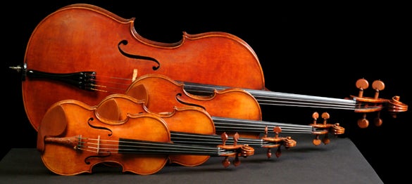 violin x2, viola, cello