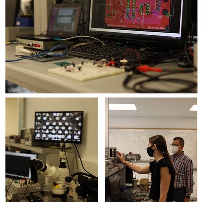 Facilities for viewing nano materials.