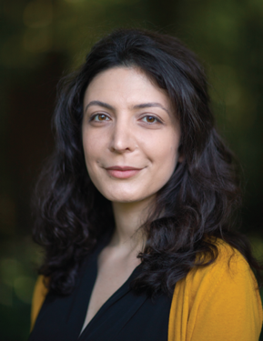 A portrait of Dr. Farnaz Niroui, Assistant Professor in the Department of Electrical Engineering and Computer Science at MIT