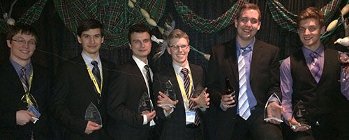 Nanotechnology team at Canadian Engineering Competition