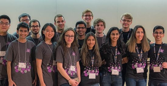 students who volunteered at the Waterloo Nanotechnology Conference