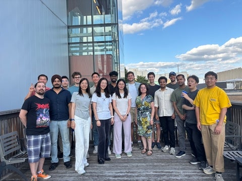 Group photo showing the current Nazar Group members in Aug 2025