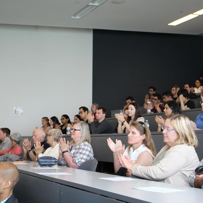 Audience at the lecture