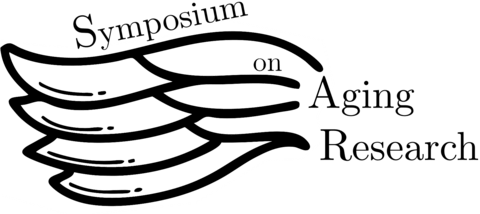 Symposium on Aging Research logo.