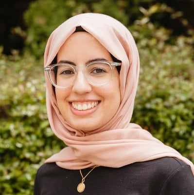 A headshot of treasurer Hajr Hameed.