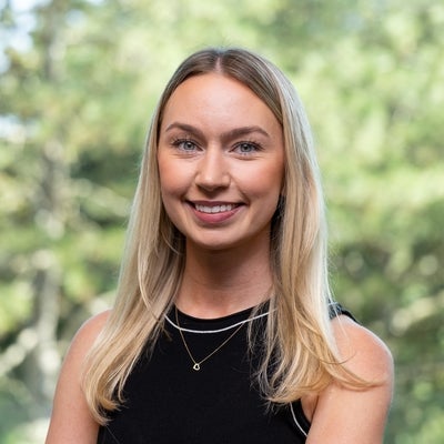 A headshot of team lead Kayla Dolman.