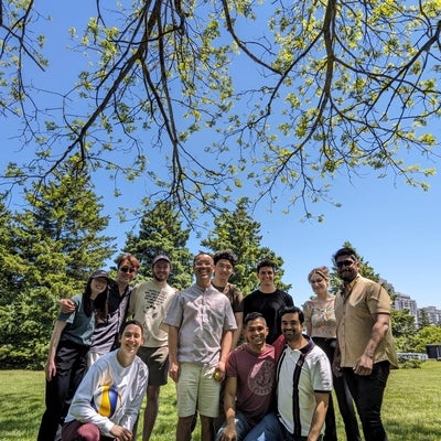 Lab lunch and cricket