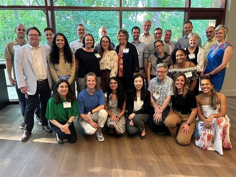 Group photo of the ClinRO (FOG-COA) team at ICFOG 2025