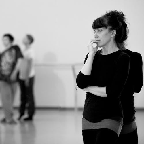 Lucy Rupert at a Blue Ceiling dance rehearsal