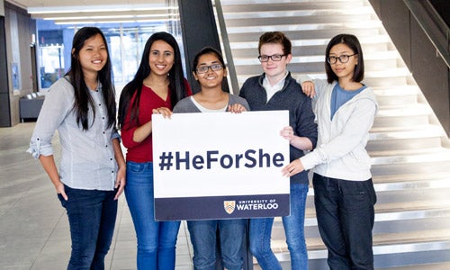 HeForShe scholarship recipients