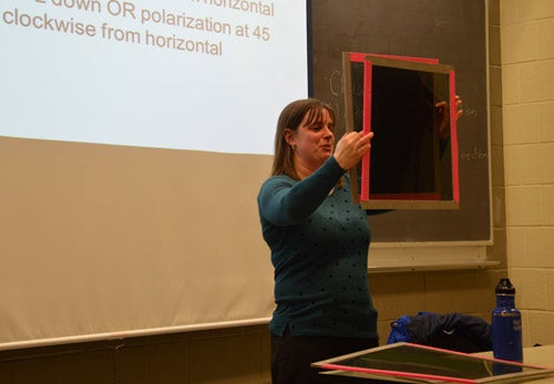 Doreen Fraser teaching Quantum Mechanics for Everyone