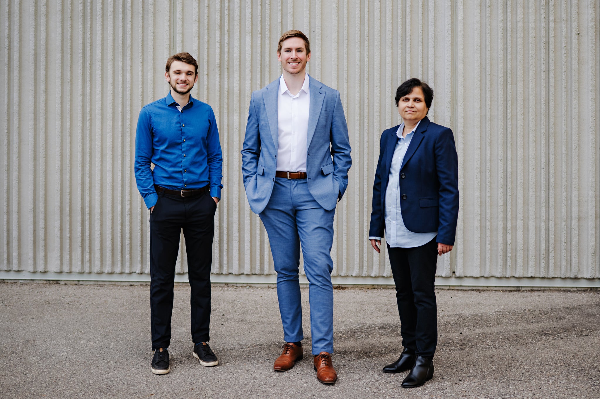 Oliver Aramini, Andrew Cordssen-David and Shazia Tanvir