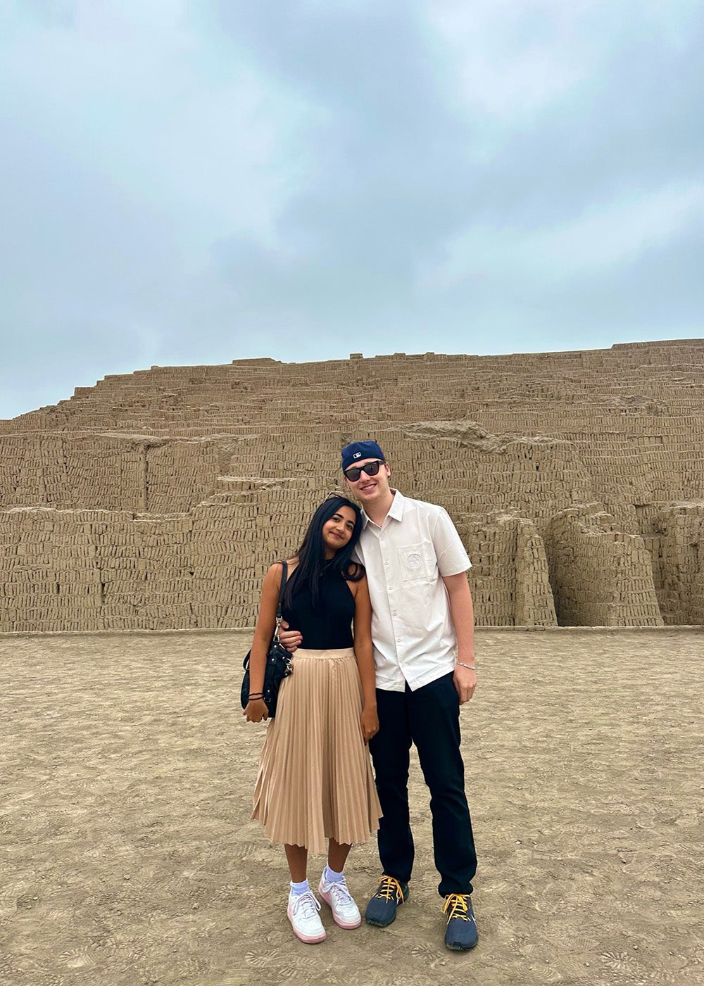 Brett and his girlfriend