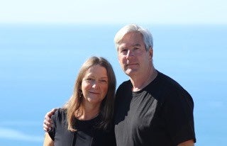 Linda and her husband, Chris.