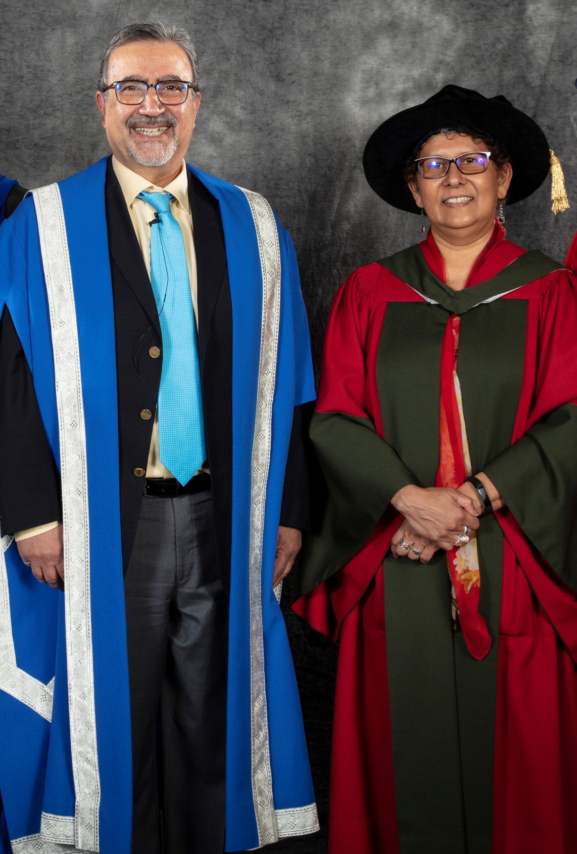 Feridun and Charmaine at convocation