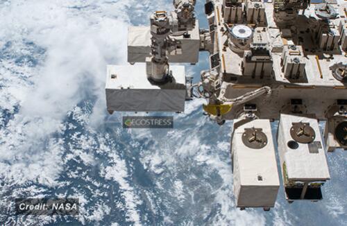 ECOSTRESS camera on the International Space Station