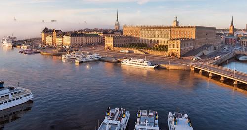 the royal palace of Stockholm