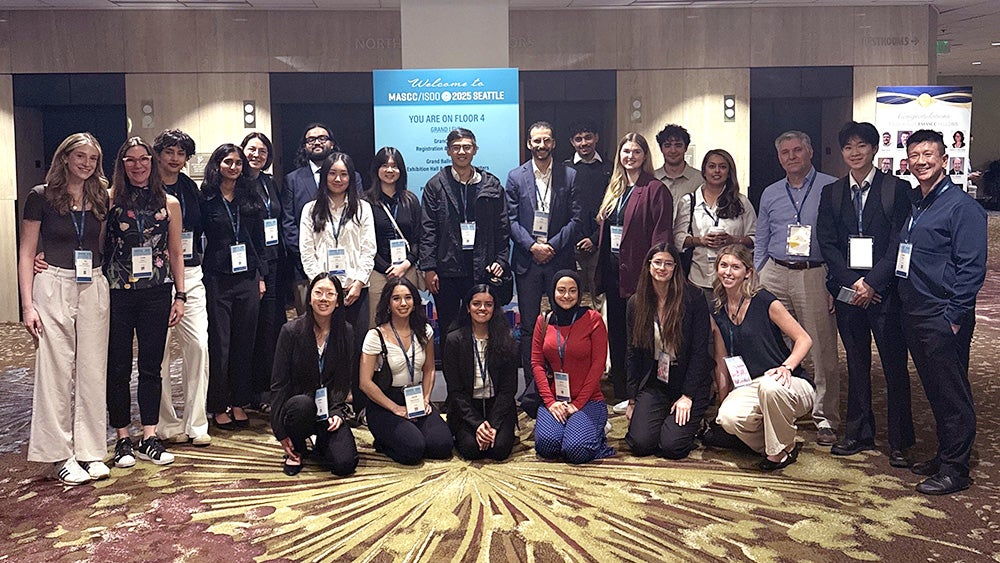 Attendees at Sunnbrook event