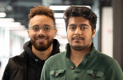 Omar Atwa and Yuvraj Walia