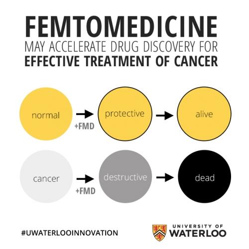 Diagram of Femtomedicine.