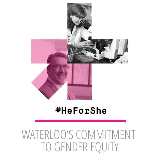 HeForShe Waterloo commitments logo
