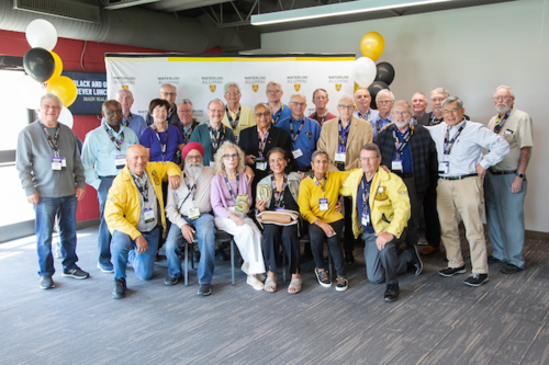 A group of alumni who graduated in 1974
