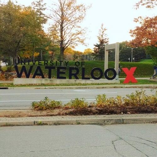 University of Waterloo Entrance Display