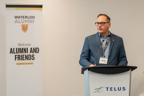 Steve Banick, vice-president of Enterprise IT Services and Enablement in the TELUS Chief Information Office