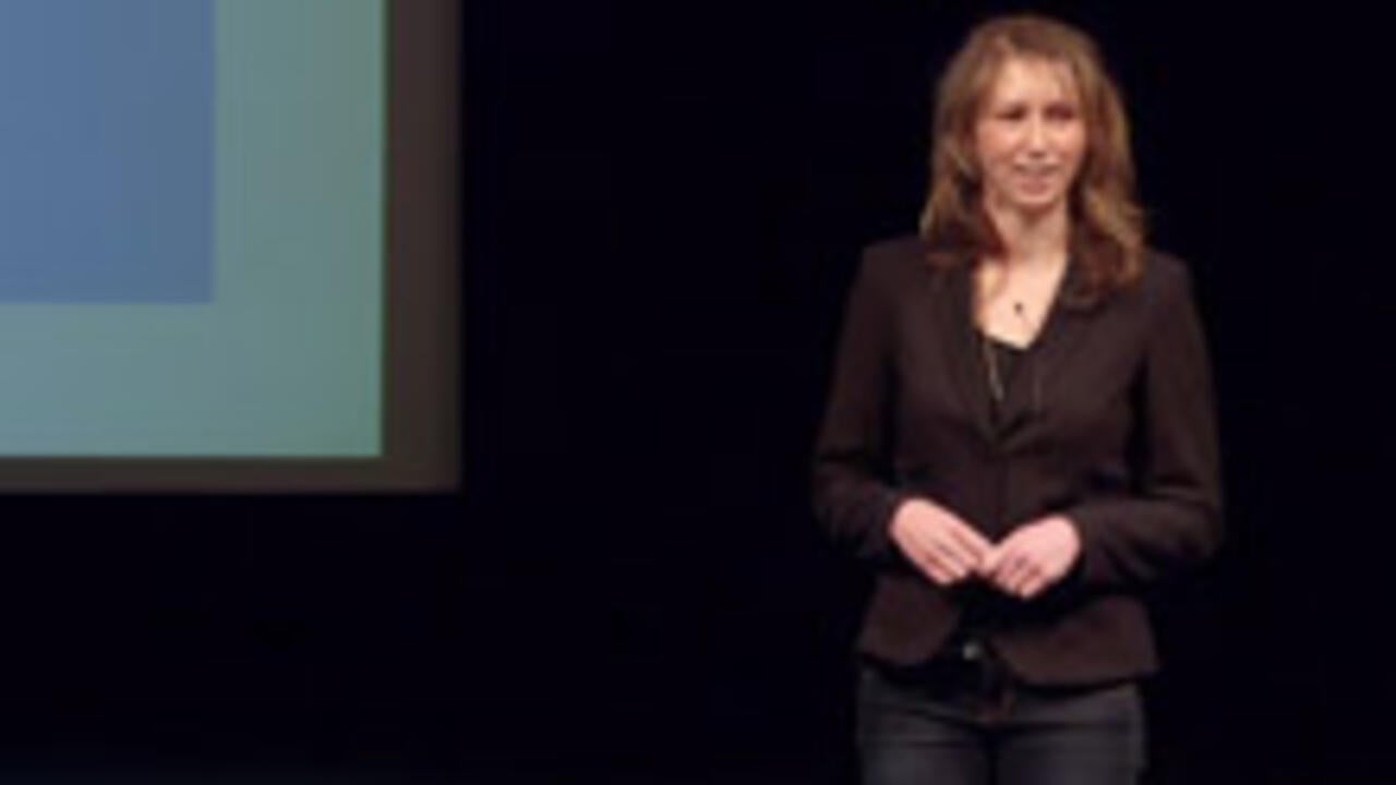 Julie DeWolf presents her Three Minute Thesis