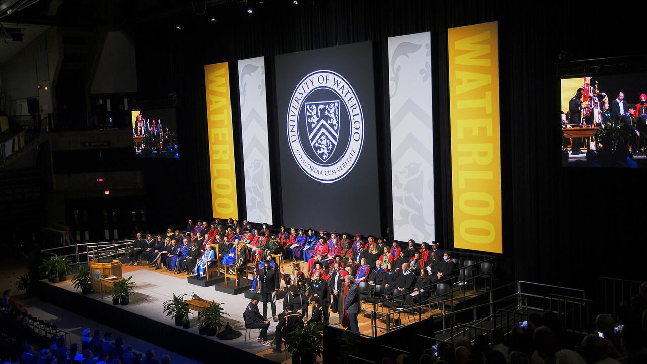 Convocation ceremony stage