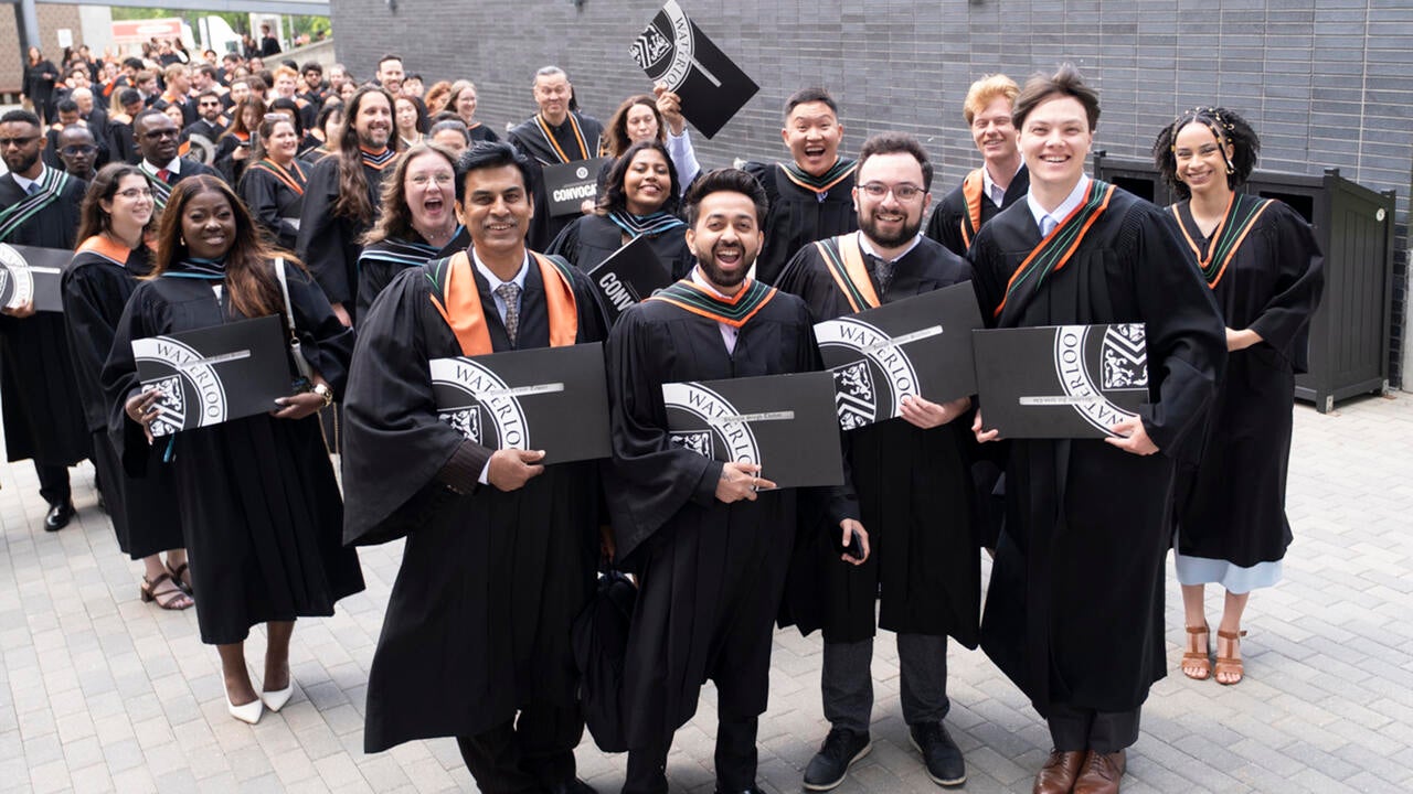 Graduating class from Faculty of Environment