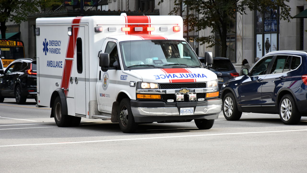 Ambulance in Vancouver