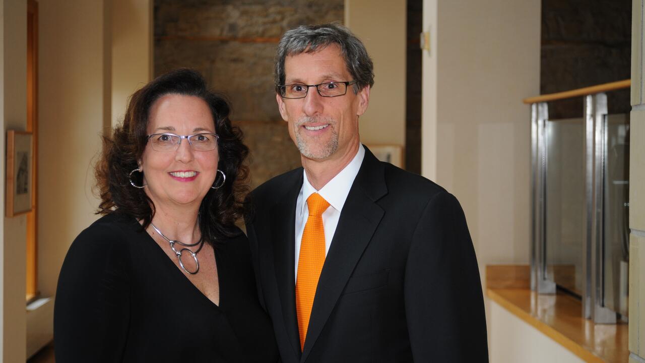 Anita and John Rossall